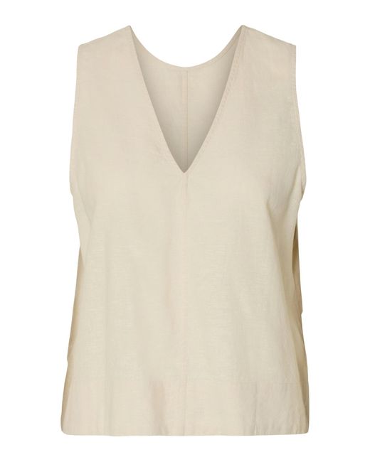 SELECTED Natural Bluse Slflinna