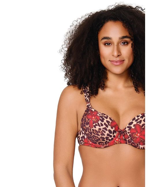Lingadore Red Bikinitop
