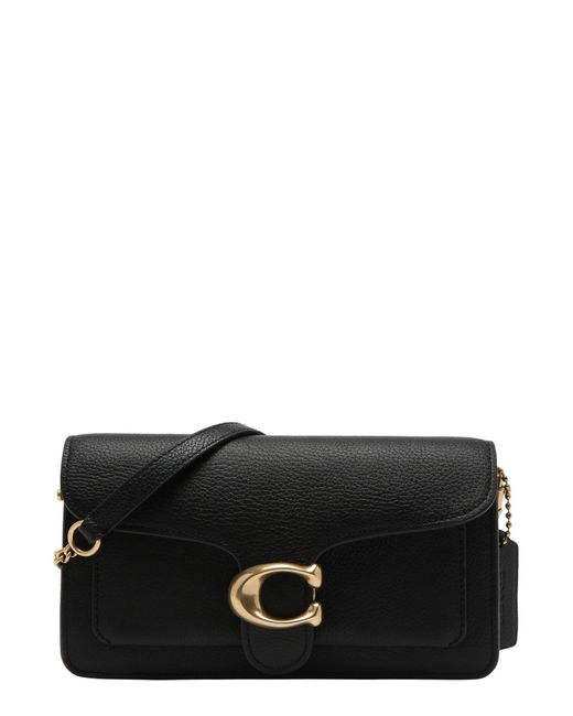 COACH Black Umhängetasche Tabby Chain Clutch