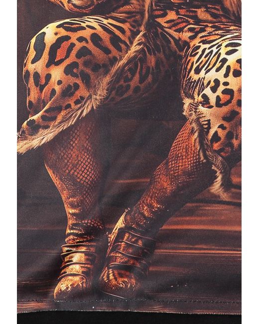 Key Largo T-Shirt Pimp Tiger in Black für Herren