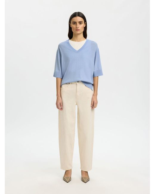SELECTED Blue Pullover