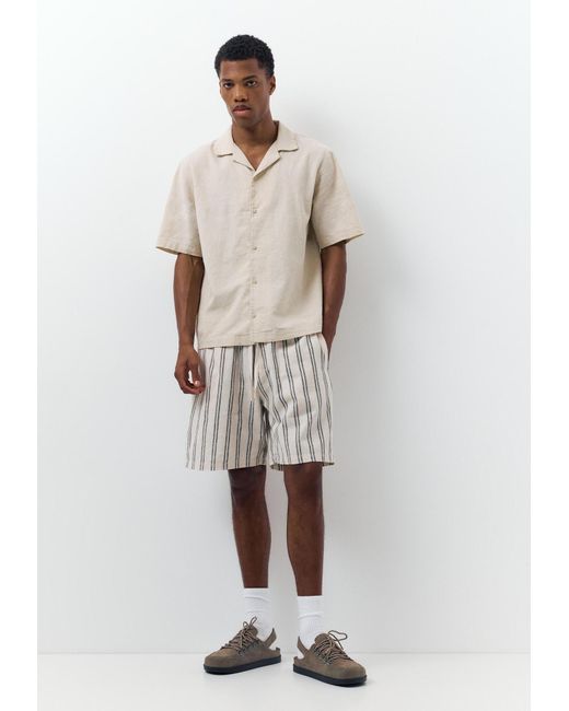 Pull&Bear Shorts in White für Herren