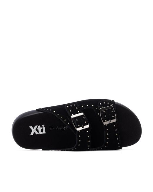 Xti Black Sandale