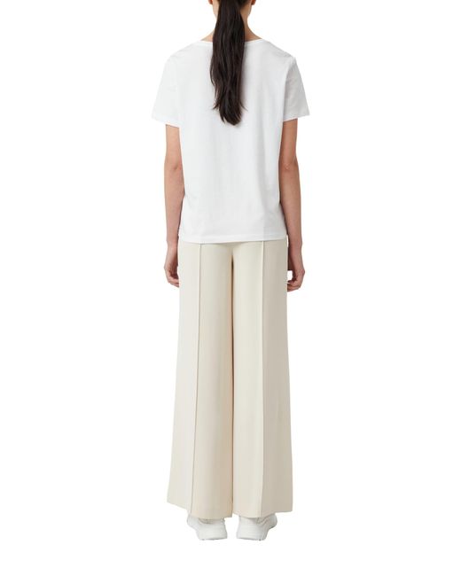comma casual identity White T-Shirt