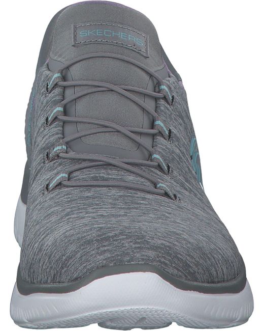 Skechers Gray Slip On 'Summits'