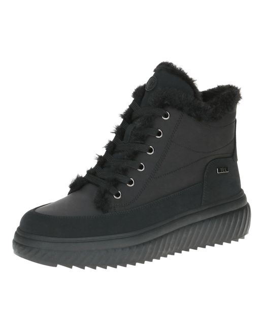 Caprice Black Schnürstiefelette