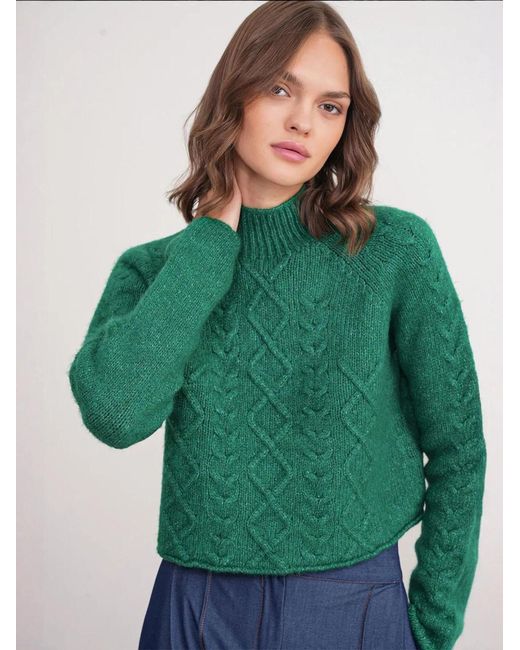 MixRay Green Pullover
