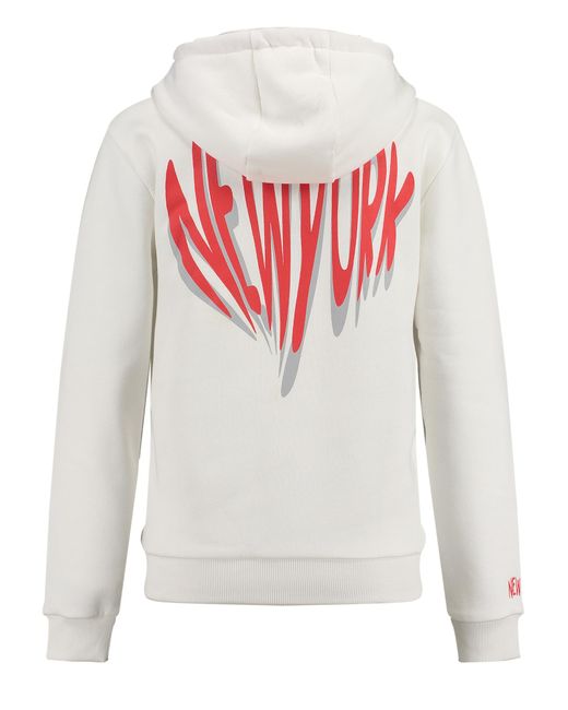 Key Largo White Sweatjacke Sweet Apple