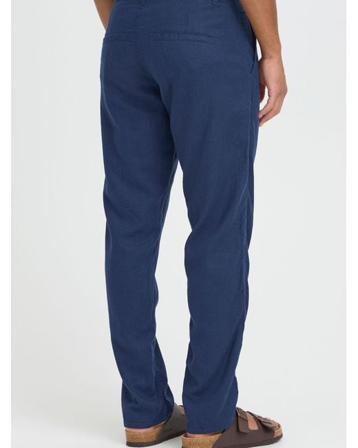Blend Leinenhose Bhlikan in Blue für Herren
