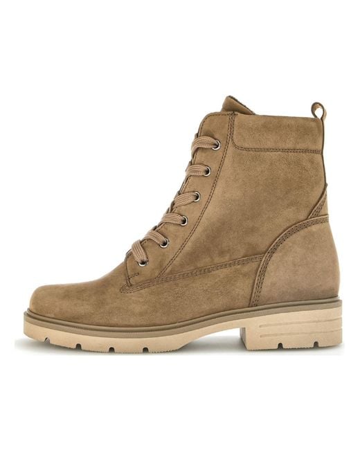 Gabor Natural Schnürstiefelette