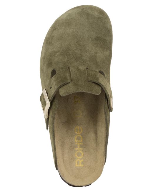 Rohde Green Clogs Alba