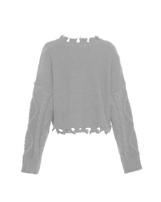 Aleva Gray Pullover