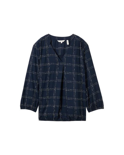 Tom Tailor Blue Bluse