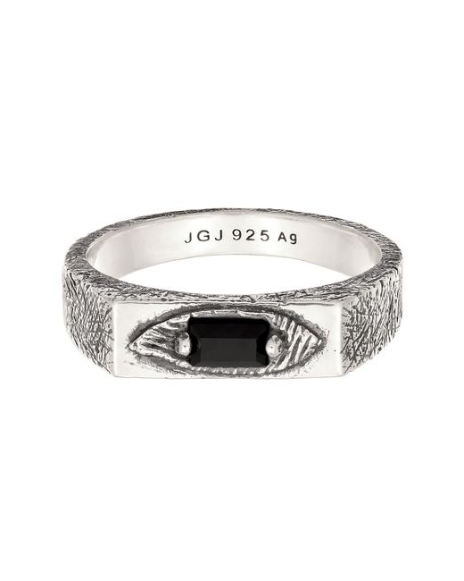 Haze & Glory Ring Onyx in White für Herren