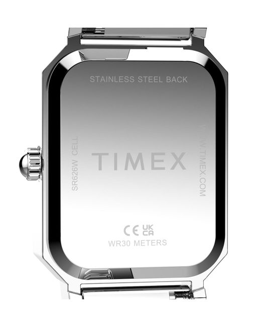 Timex White Analoguhr
