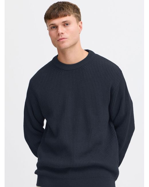 Solid Pullover Gia in Blue für Herren