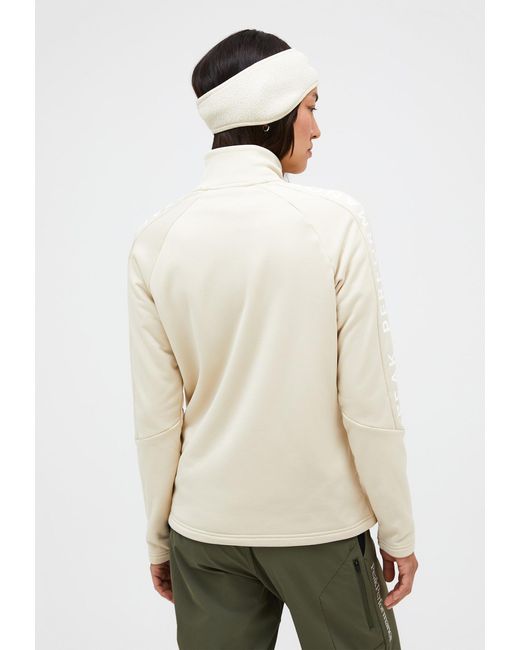 Peak Performance White Fleecejacke