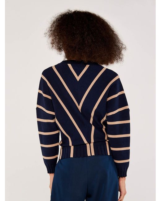 Apricot Blue Pullover