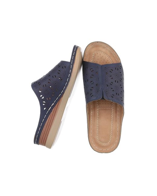 Ital-Design Blue Pantolette