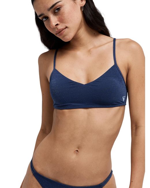 Roxy Blue Bikinitop Shine