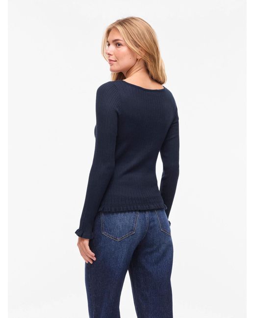 Vila Blue Pullover Vibelia