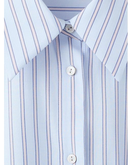 Mango Blue Bluse