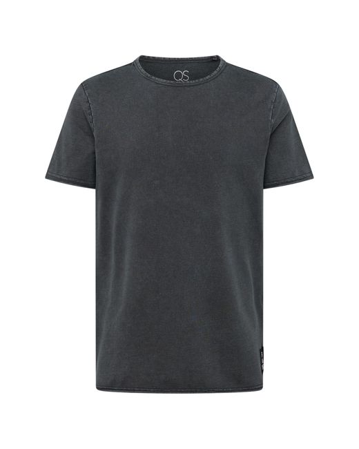 QS T-shirt in Black für Herren