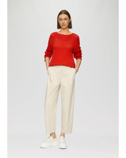 S.oliver Red Pullover