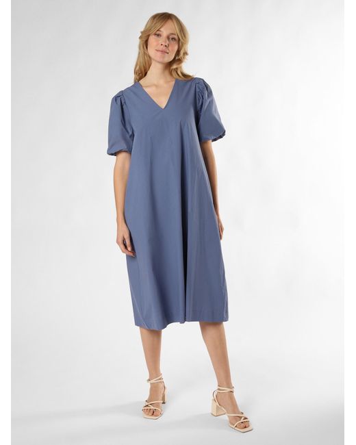 Marie Lund Blue Blusenkleid