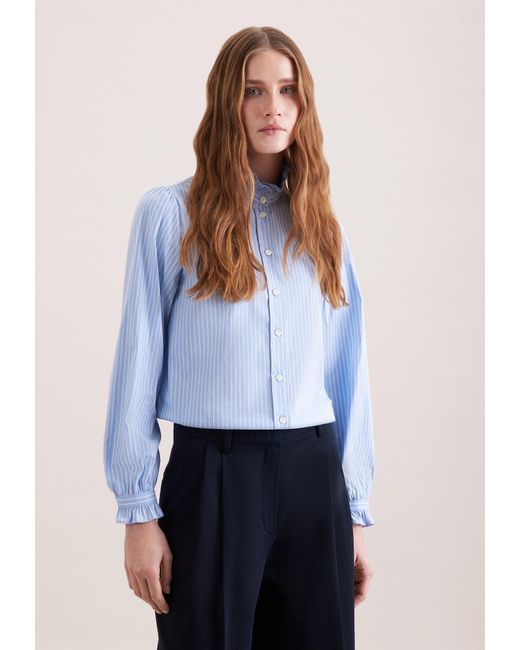 Seidensticker Blue Bluse New Basic