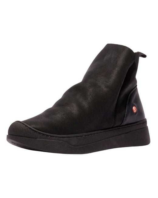Softinos Black Stiefelette