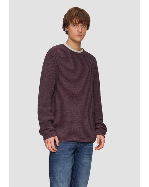 QS Pullover in Purple für Herren