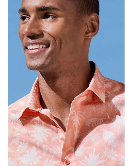 Beachtime by Lascana Hemd in Pink für Herren