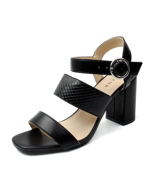 Celena Black Sandale Charlyn