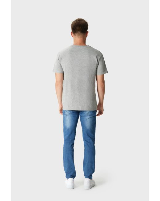 Oldskull T-Shirt Asian Temple in Gray für Herren