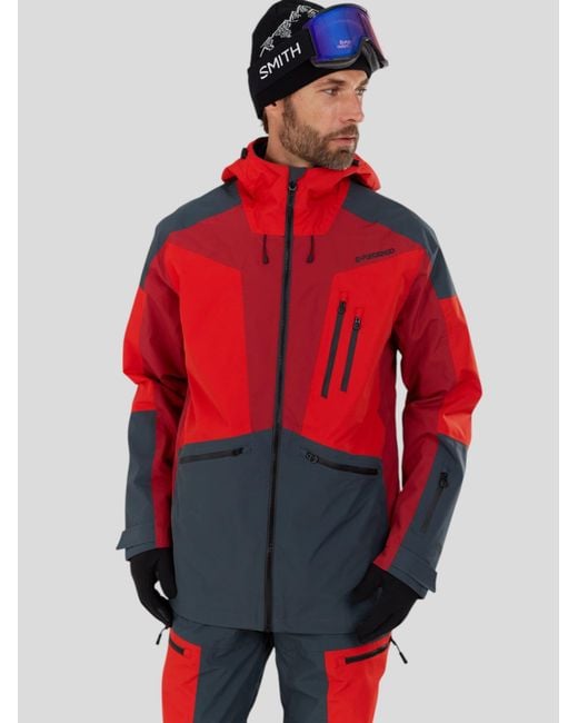 Fundango Outdoorjacke Rigel Eco in Red für Herren