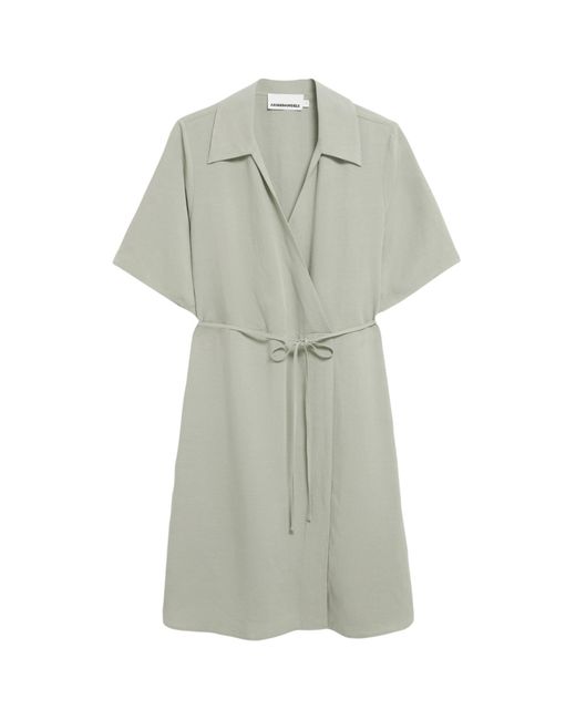 ARMEDANGELS Green Kleid Femnaami Lino