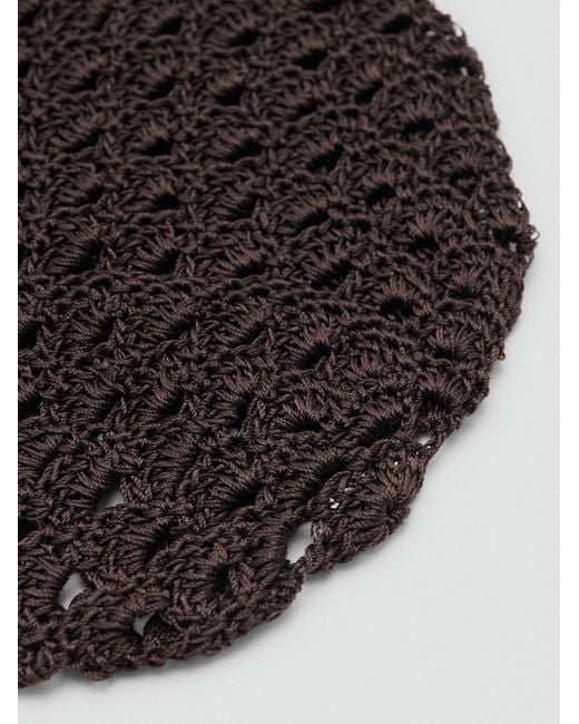 Mango Mütze Arcade in Black für Herren
