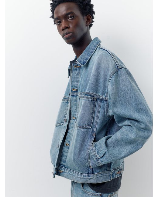 Pull&Bear Jacke in Blue für Herren