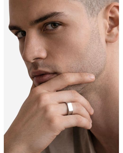 Heideman Ring Koa in White für Herren
