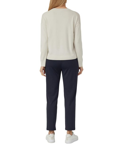 S.oliver White Strickpullover
