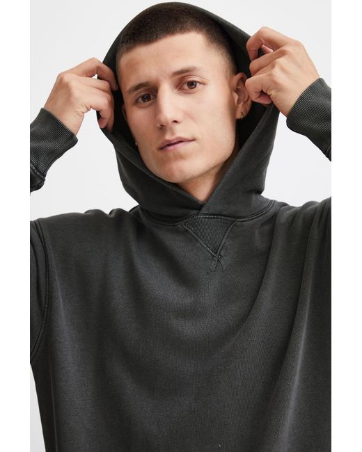 Solid Sweatshirt Mattes in Gray für Herren