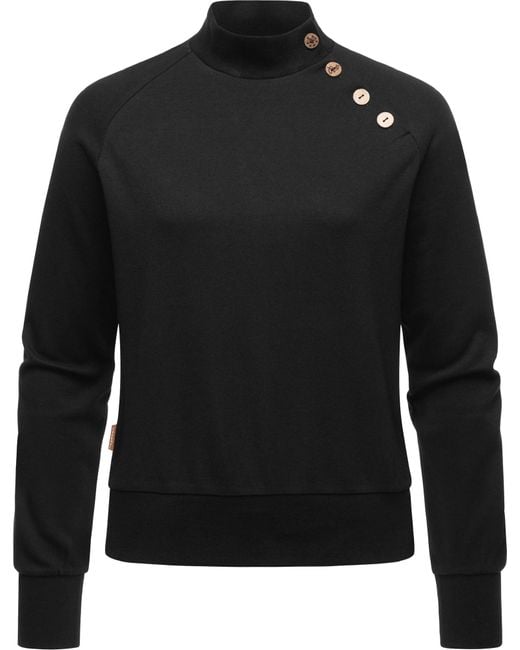 Ragwear Black Sweatshirt 'Majjorka'