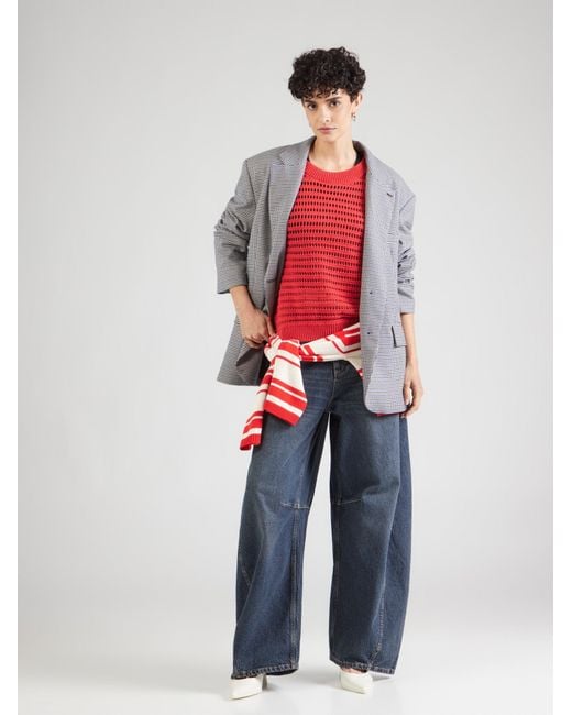 Monari Red Pullover