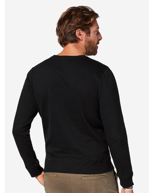 Polo Sylt Sweatshirt Basic in Black für Herren