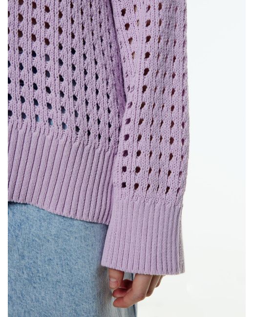 EDITED Purple Edited pullover 'yakira'