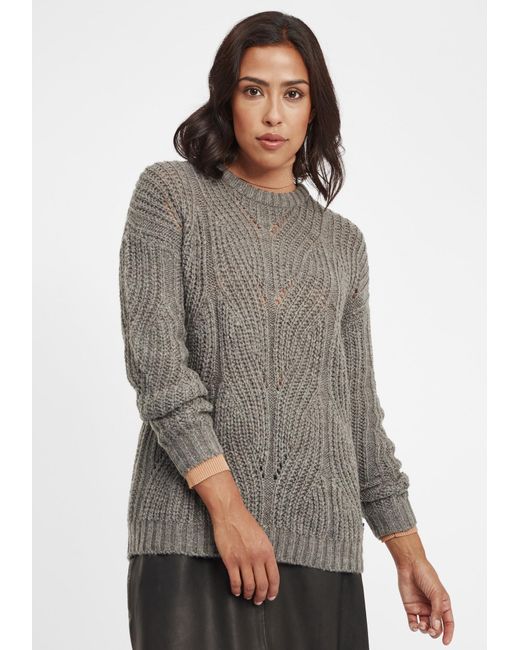 Oxmo Gray Pullover 'chiara'