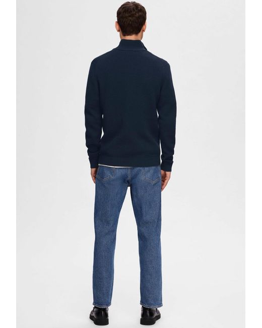 SELECTED Pullover Slhdane in Blue für Herren