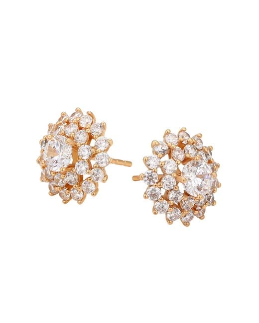 faina White Earrings Set