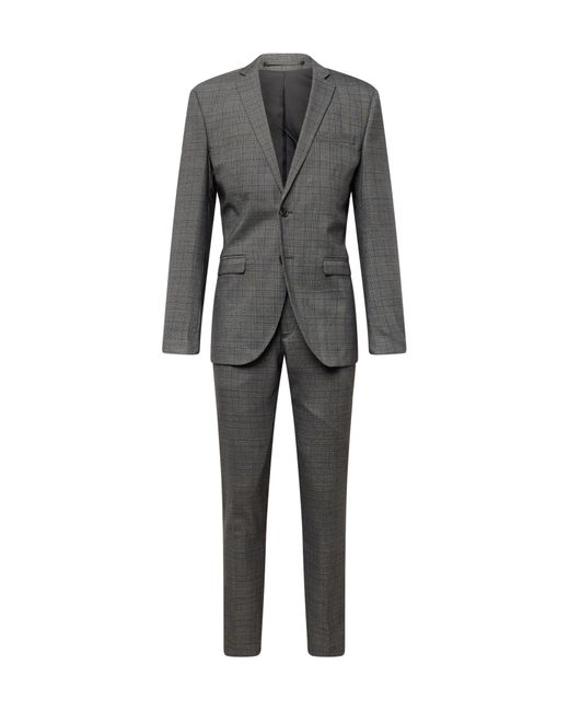 Jack & Jones Anzug 'franco' in Gray für Herren